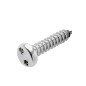 Cylindrisk säkerhetsskruv med tvåhålsgrepp eller snake-eyes (CSS-S)